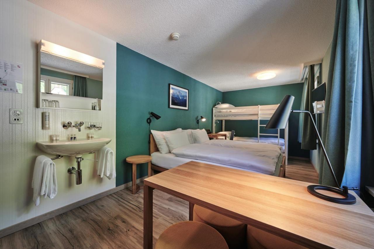 5Th Floor Basic Rooms - Shared Bathrooms Interlaken Dış mekan fotoğraf