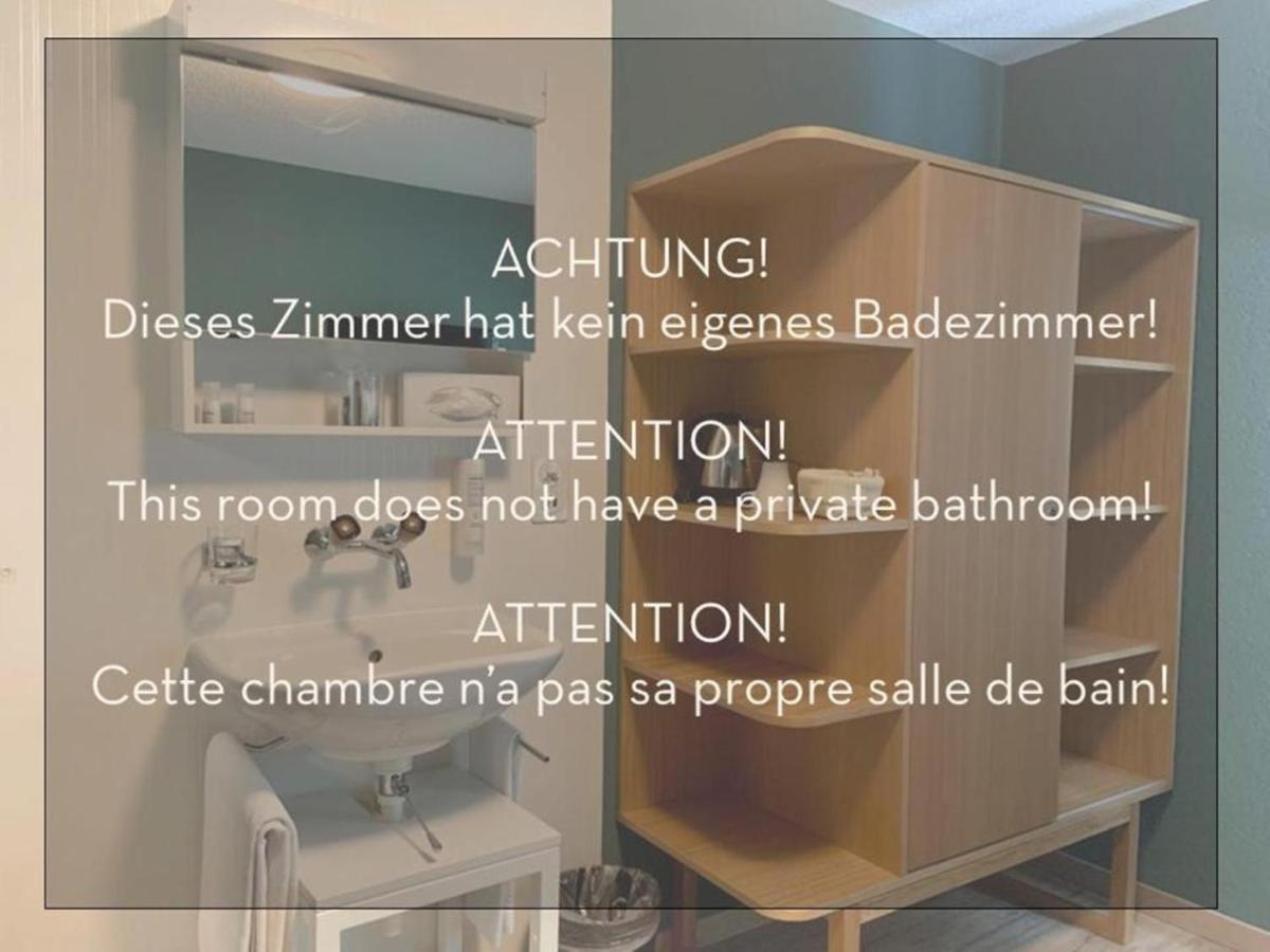 5Th Floor Basic Rooms - Shared Bathrooms Interlaken Dış mekan fotoğraf